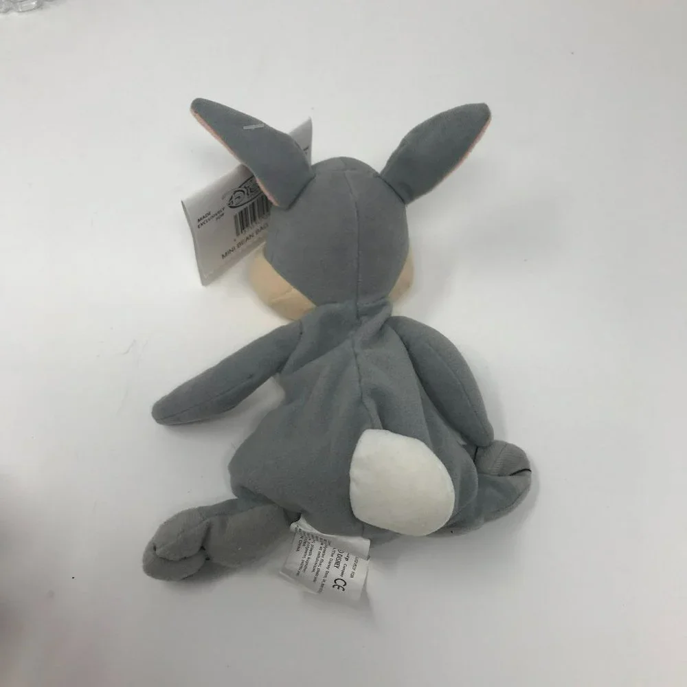Vintage Bambi Thumper Bunny Rabbit Beanie Baby Plush Stuffed Animal - Picture 3 of 5
